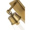 Z-Lite Wentworth 1 Light Wall Sconce, Rubbed Brass & Clear 2300-1SL-RB - alternate 5